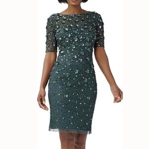 Adrianna‎ Papell - Beaded Cocktail Dress